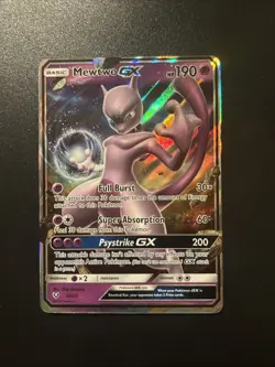 Mewtwo GX - 39/73 - Pokemon Shining Legends Sun & Moon Ultra Rare Card NM - Image 1