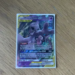 Pokemon TCG Mewtwo and Mew GX Tag Team Card 71/236 Unified Minds (NM) - Image 1
