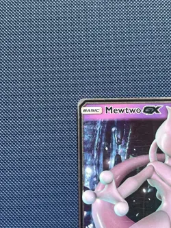 Mewtwo Gx Full Art Holo Card 31/68 Hidden Fates Pokemon Battle Academy LP-/MP+ - Image 3