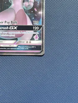 Mewtwo Gx Full Art Holo Card 31/68 Hidden Fates Pokemon Battle Academy LP-/MP+ - Image 5