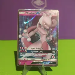 Pokemon Mewtwo GX TCG Hidden Fates Holo Ultra Rare Card 31/68 Full Art - Image 1