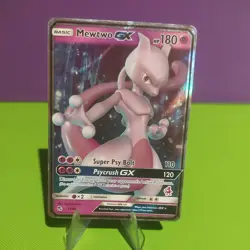 Pokemon Mewtwo GX TCG Hidden Fates Holo Ultra Rare Card 31/68 Full Art - Image 2