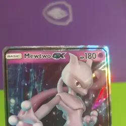Pokemon Mewtwo GX TCG Hidden Fates Holo Ultra Rare Card 31/68 Full Art - Image 5