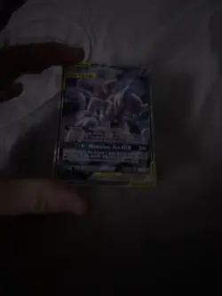 Pokemon TCG Mewtwo and Mew GX Sun Moon SM191 Holo Promo Card - Image 3