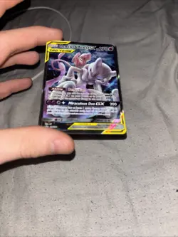 Pokemon TCG Mewtwo and Mew GX Sun Moon SM191 Holo Promo Card - Image 4