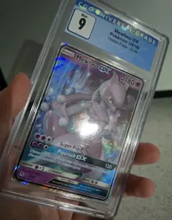 Pokemon: Mewtwo GX (Hidden Fates 31/68) - CGC graded card - 9 - Image 5