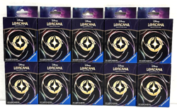 Disney Lorcana Deck Sleeves Lot Of 10 NIP (65 Card Sleeves Per Box) - Image 1