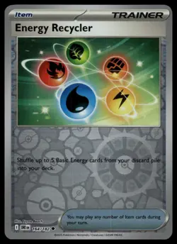 Energy Recycler #164/182 SV10: Destined Rivals Reverse Holo Pokemon Card - Image 1