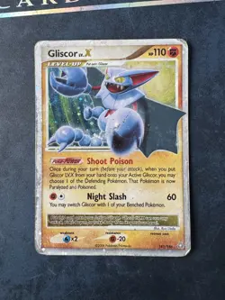 Pokemon Card – Gliscor LV.X – 141/146 – Legends Awakened – 2008 - Image 1