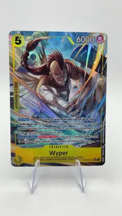 Wyper OP15-114 Alt Art Holo One Piece Card TCG Sky Island English NM - Image 1
