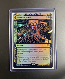 Demonic Tutor - Strixhaven Mystical Archive - Foil - MTG English - Image 1
