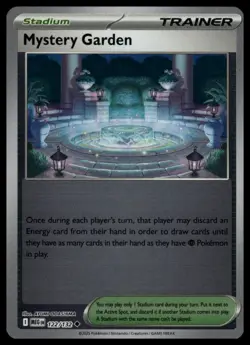 Mystery Garden #122/132 ME01: Mega Evolution Reverse Holo Pokemon - Image 1