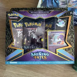Pokemon Bundle X 3 Collection Boxes First Partner/shining Fates/dialga V Star - Image 2
