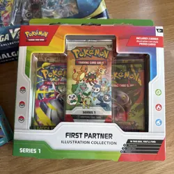 Pokemon Bundle X 3 Collection Boxes First Partner/shining Fates/dialga V Star - Image 3