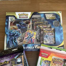Pokemon Bundle X 3 Collection Boxes First Partner/shining Fates/dialga V Star - Image 4