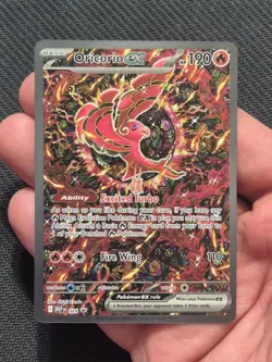 2025 POKEMON MEP EN-ME BLACK STAR PROMO #023 MEGA CHARIZARD X EX & ORICORIO EX - Image 4