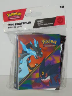 Pokemon TCG Phantasmal Flames Mini Portfolio & Booster Pack - Factory Sealed - Image 1