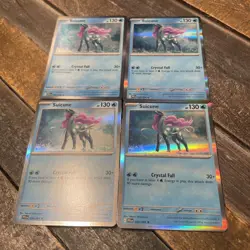 x4 Suicune 026/094 (Holo) ME02 Phantasmal Flames PFL - Pokemon - NM/M - English - Image 1