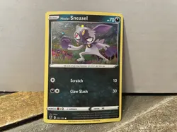 Pokemon TCG Hisuian Sneasel 092/189 Astral Radiance Cosmos Holo Promo NM/M - Image 1