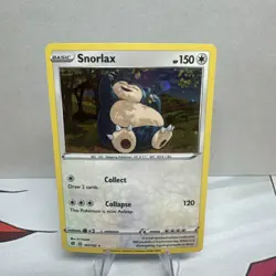 Pokemon TCG Pokemon Snorlax 141/192 Cosmos Holo LP Rebel Clash - Image 1