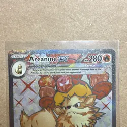 Pokemon TCG SV01 Scarlet & Violet Arcanine ex 224/198 Ultra Rare Holo 280 HP - Image 2
