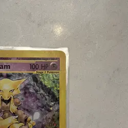 Pokemon Alakazam 1/165 Expedition Holo Rare NM - Image 5