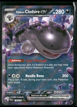 Paldean Clodsire ex - Paldea Evolved (PAL) Double Rare Holo Pokemon TCG - Image 1