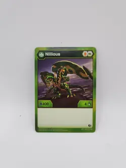 Bakugan Battle: Planet Ventus Nillious Card - Image 1