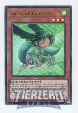 Yugioh Fortune Fairy Hu BLHR-EN016 Ultra Rare 1st Edition NM/LP - Image 1