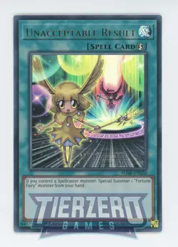 Yugioh Unacceptable Result BLHR-EN020 Ultra Rare 1st Edition NM/LP - Image 1