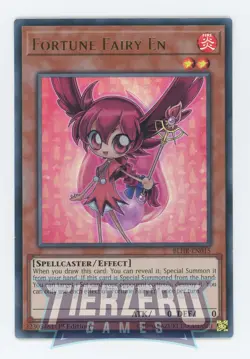 Yugioh Fortune Fairy En BLHR-EN015 Ultra Rare 1st Edition NM/LP - Image 1