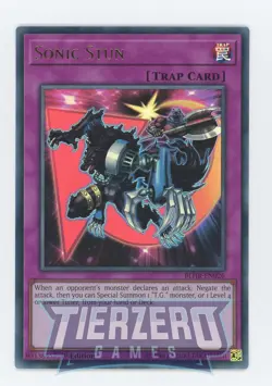 Yugioh Sonic Stun BLHR-EN026 Ultra Rare 1st Edition NM/LP - Image 1