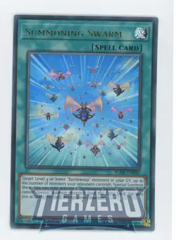 Yugioh Summoning Swarm BLHR-EN040 Ultra Rare 1st Edition NM/LP - Image 1