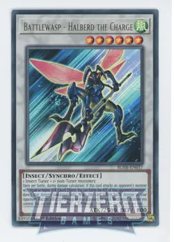 Yugioh Battlewasp - Halberd the Charge BLHR-EN037 Ultra Rare 1st Edition NM/LP - Image 1