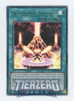Yugioh Salamangreat Sanctuary BLHR-EN072 Ultra Rare 1st Edition NM/LP - Image 1