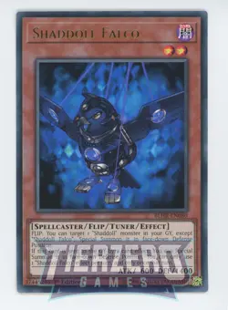Yugioh Shaddoll Falco BLHR-EN080 Ultra Rare 1st Edition NM/LP - Image 1
