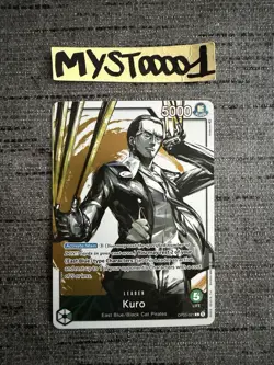 Carte One Piece Kuro OP03-021 Leader Alternate Art Pillars Of Strenght English - Image 1