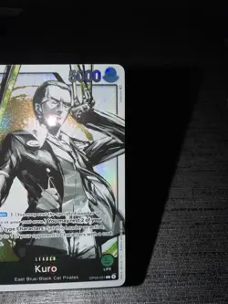 Carte One Piece Kuro OP03-021 Leader Alternate Art Pillars Of Strenght English - Image 5