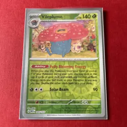 Vileplume Reverse Holo SV Scarlet & Violet 151 Trading Card 045/165 Pokemon TCG - Image 1