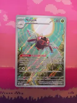 Pokemon Card Ninjask 137/132 Illustration Rare Mega Evolutions Near Mint - Image 1