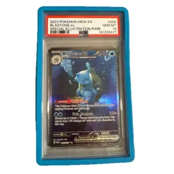 PSA 10 Blastoise Ex SIR 200/165 Pokemon 151 English *NEW CERT* - Image 1