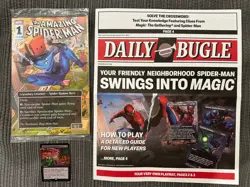 PAX West 2025 MTG Magic The Gathering Spider-Man Promo Comic Card and Playmat - Image 1