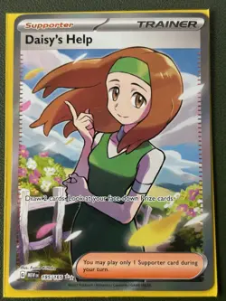 Daisy's Help 195/165 Scarlet Violet 151 NM Pokemon Card - Image 1