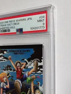 PSA10 One Piece Wafers Card Japanese Straw Hat Crew Set Luffy PSA 10 9 - Image 5