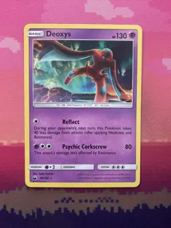 Pokemon Card Deoxys Celestial Storm Rare 68/168 Near Mint - Image 1