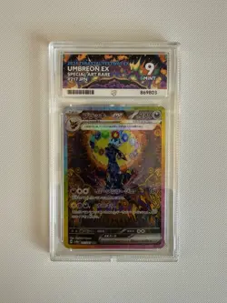 Umbreon EX SAR 217/187 SV8a Terastal Festival - ACE 9 - Japanese Pokemon Card, - Image 1