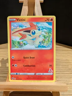 Pokemon TCG Victini Battle Academy Stamped - Image 1