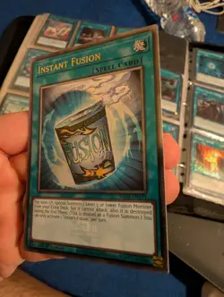 Instant Fusion RA03-EN171 Quarter Century Secret Rare Card Near Mint Condition - Image 4