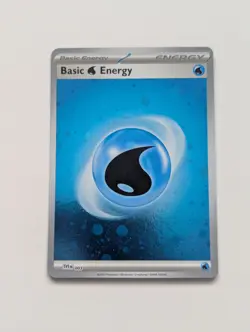 Water Energy Holo, SVE003, Pokemon 151, Pokemon TCG NM - Image 1