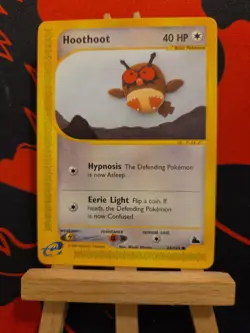 Pokemon TCG Hoothoot Non Holo Skyridge E-Reader Pokemon Card - Image 2